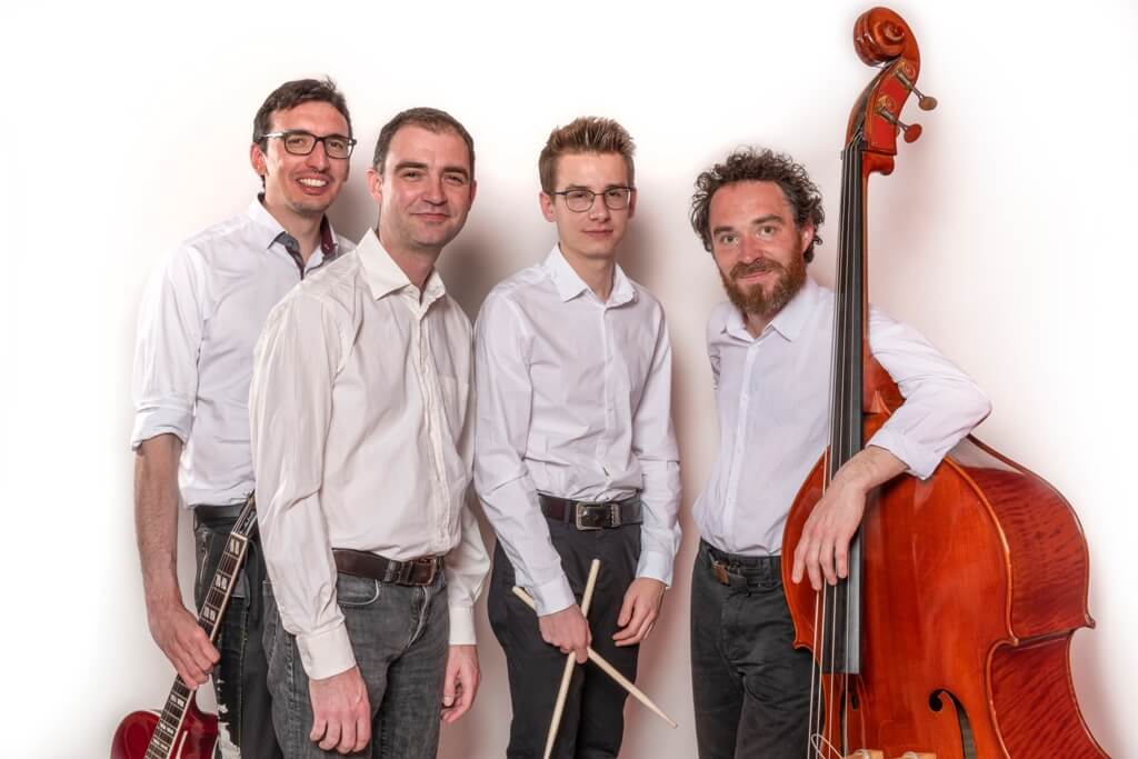quartet de jazz instrumental vin d'honneur groupe de jazz pour mariage
