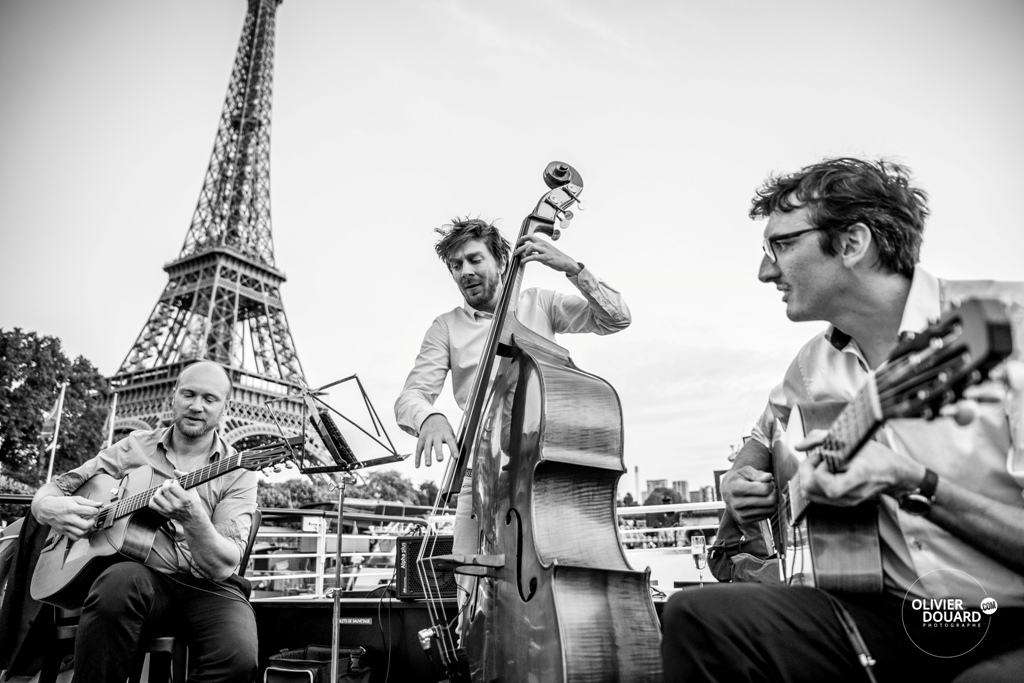 Groupe de jazz manouche concert prestation animation mariage