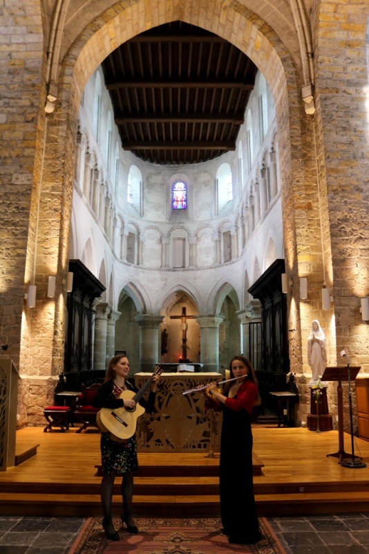 Animation musicale duo classique